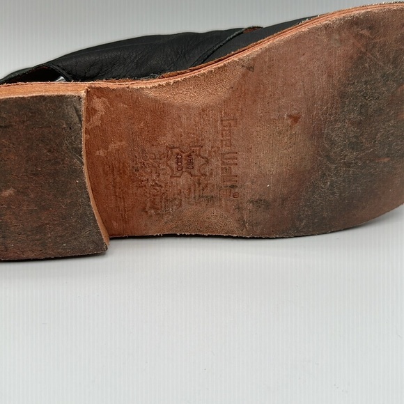 Anthropologie Gee Wawa Leather Open Toe sandals - Picture 7 of 7